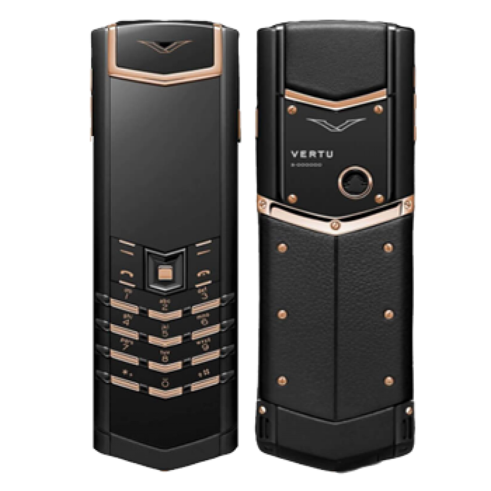 Vertu Signature S Pure Black Mix Gold