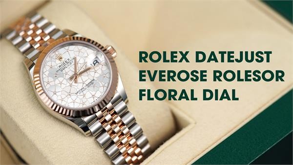 Rolex Datejust Mặt hoa đầu tiên cập bến thị trường Việt Nam